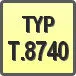 Piktogram - Typ: T.8740